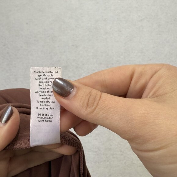 Athleta Pants Womens 4 Brown Venture Pant Jogger Cargo Pockets Stretch - Picture 11 of 12